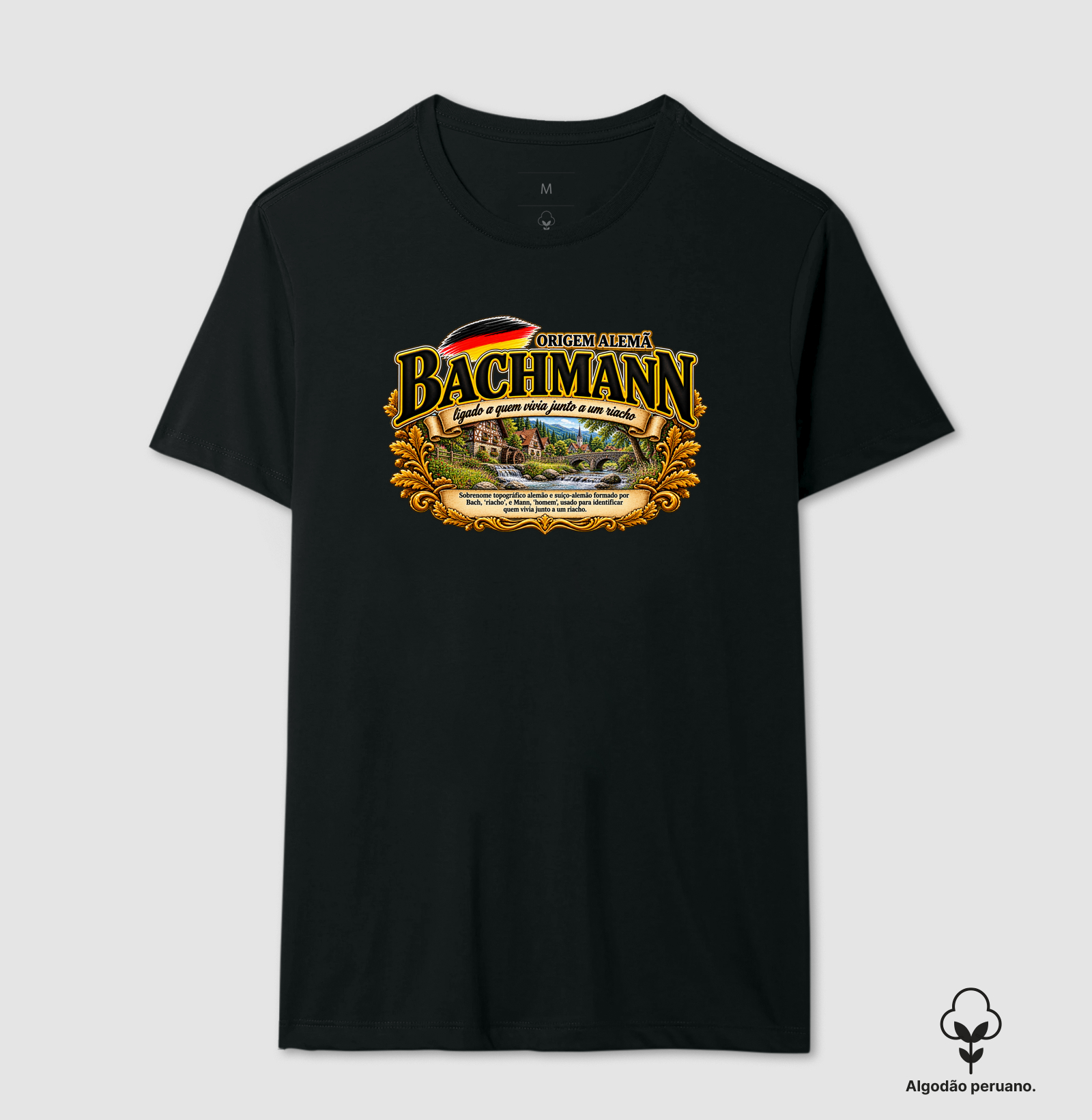 Bachmann  - Camiseta Algodão Peruano