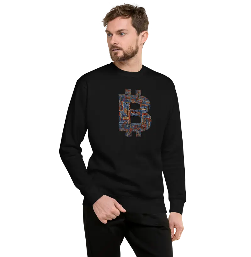 Bitcoin Logo Tipografia