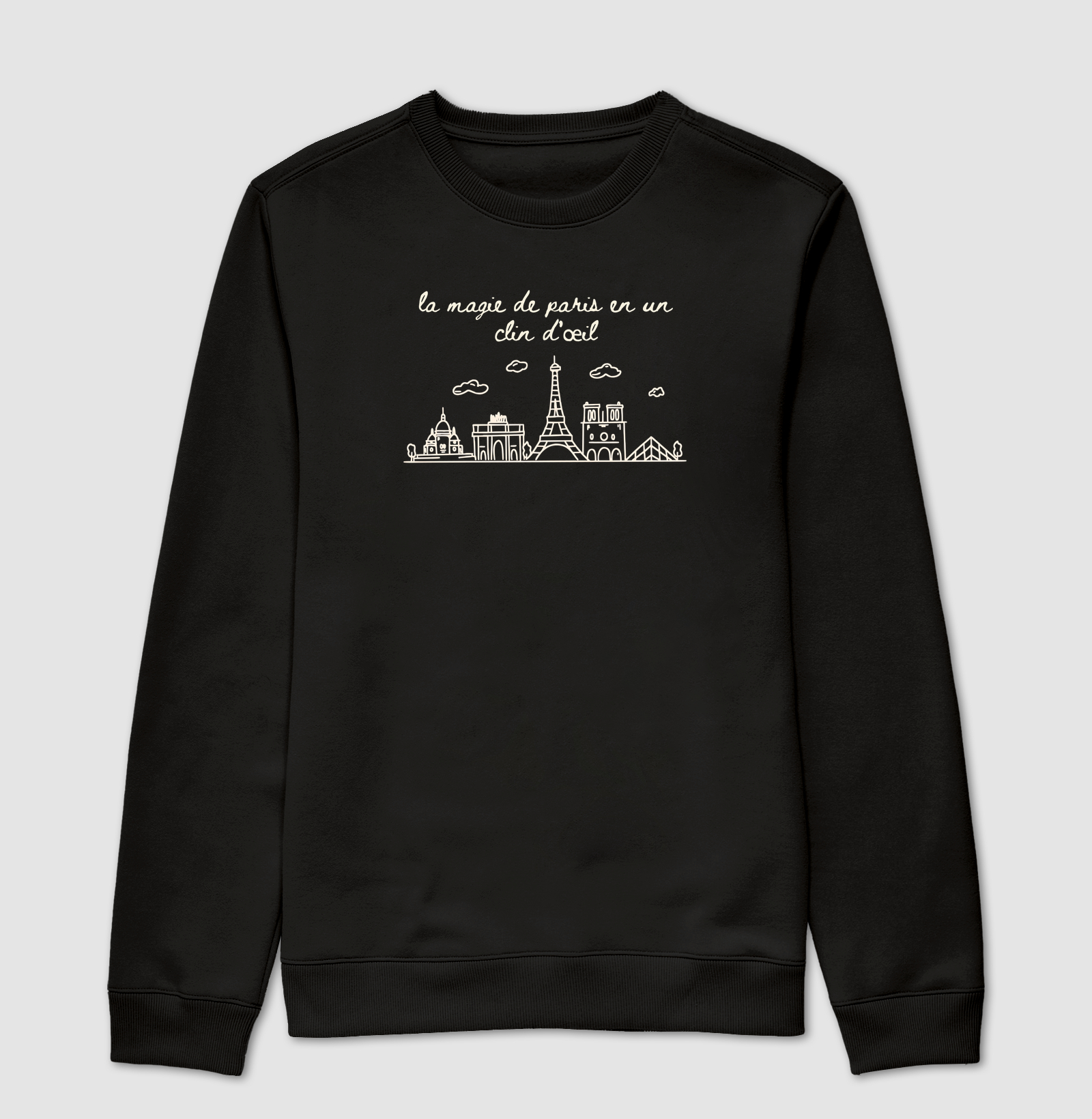 la magie de paris - Suéter Moletom