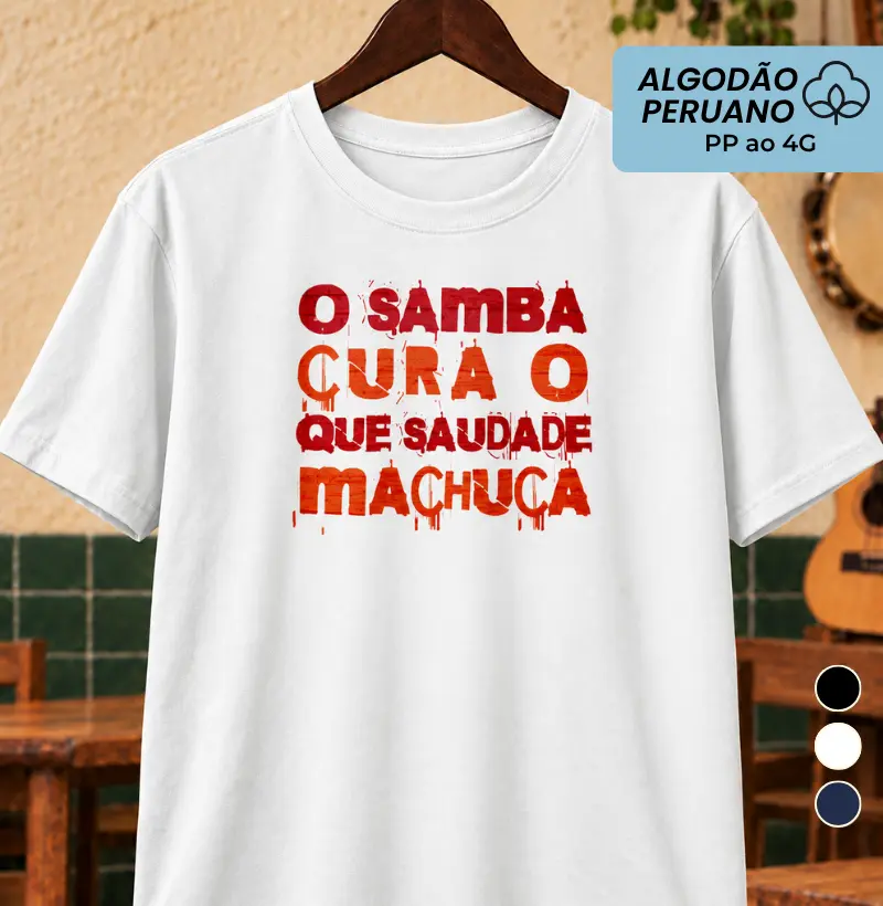 O Samba cura o que saudade machuca