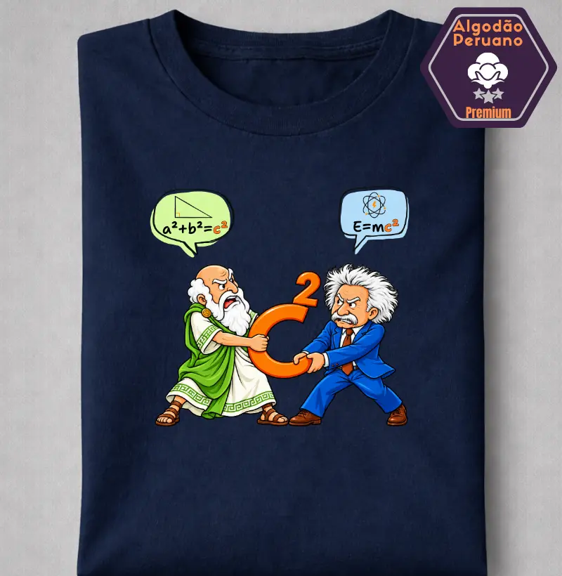 Pitágoras vs Einstein: A disputa pelo “c²”