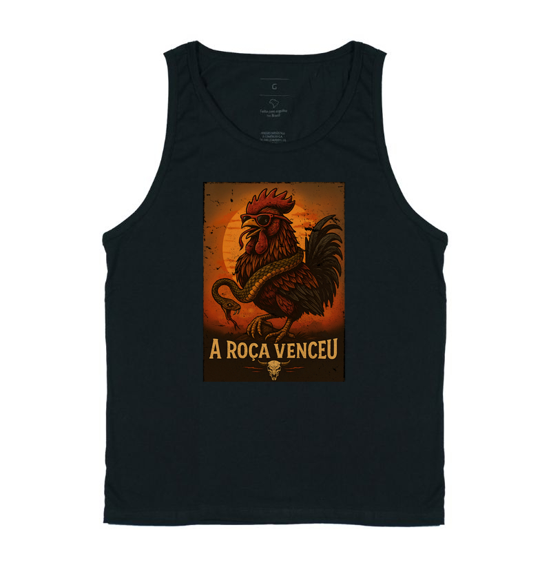 Camiseta Country A Roça Venceu Magnata556