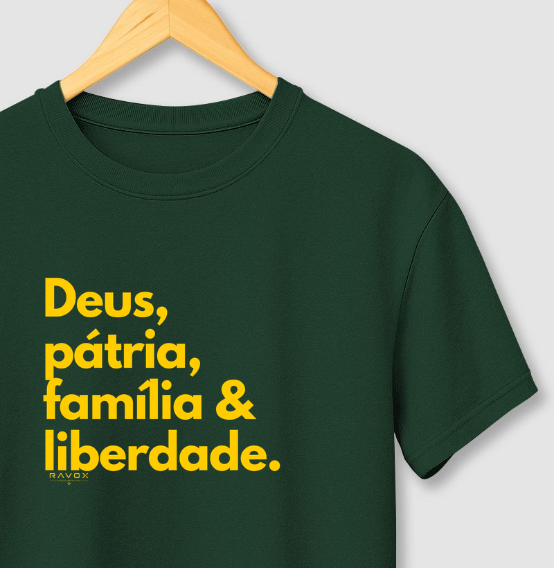 Deus, pátria, família e liberdade.