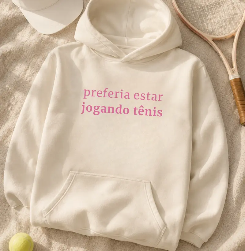 Preferia estar jogando tênis - Mulheres tenistas