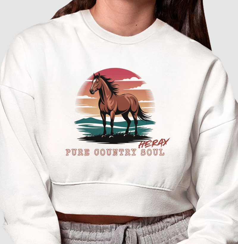 Cropped moletom HERAX - 0001