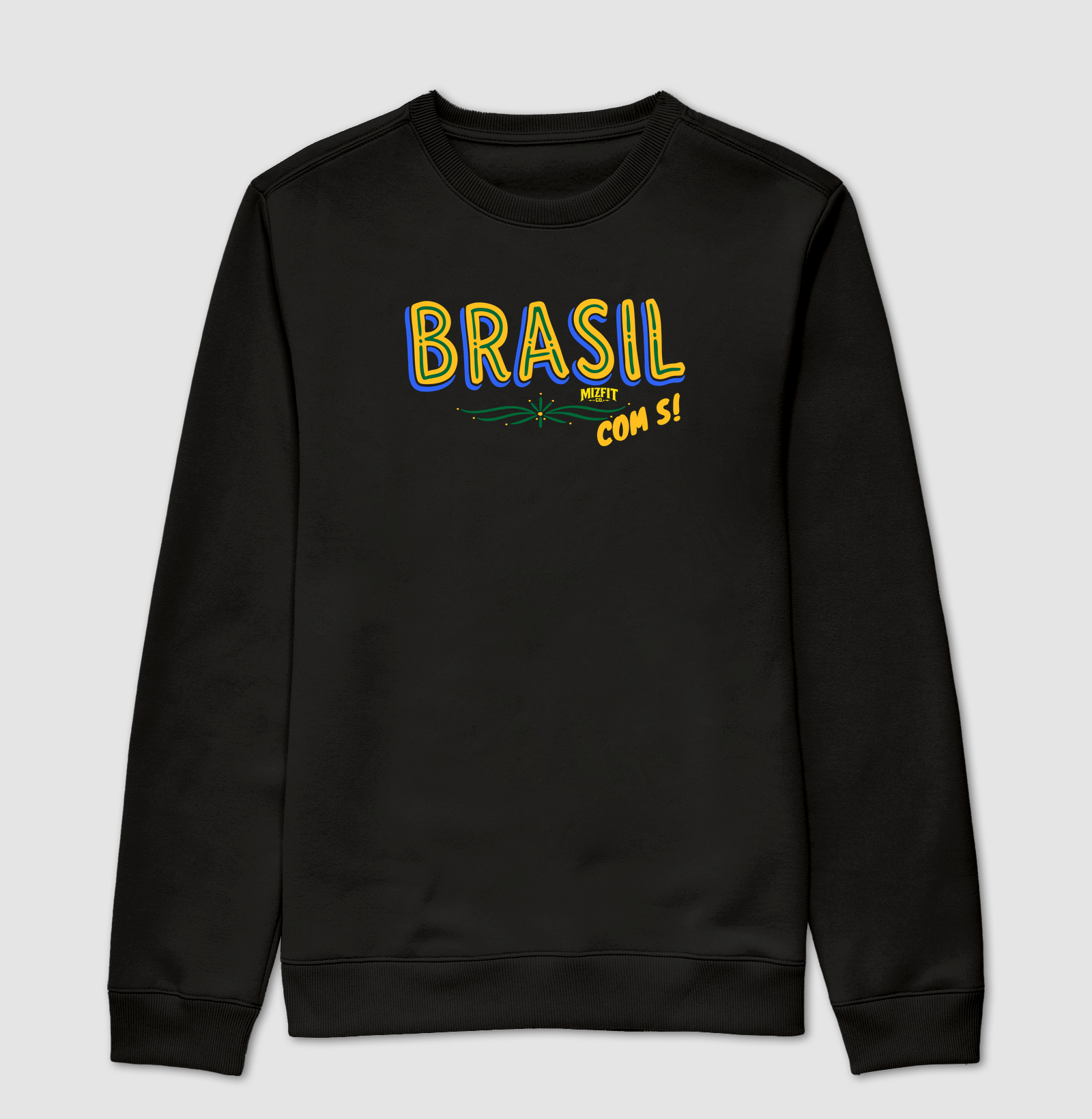 Brasil com S- lettering caminhão