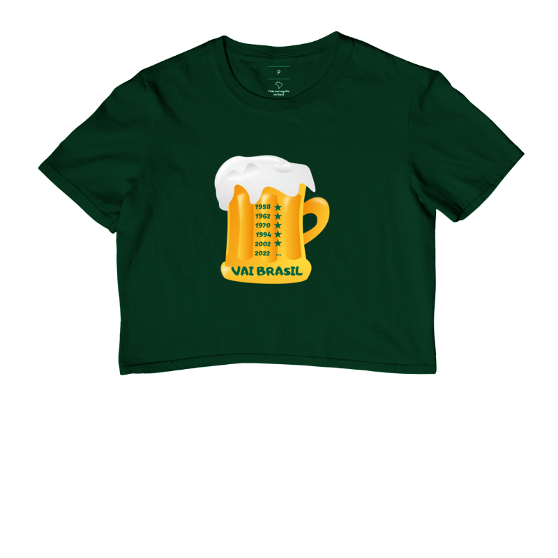 Cropped Caneca do Hexa