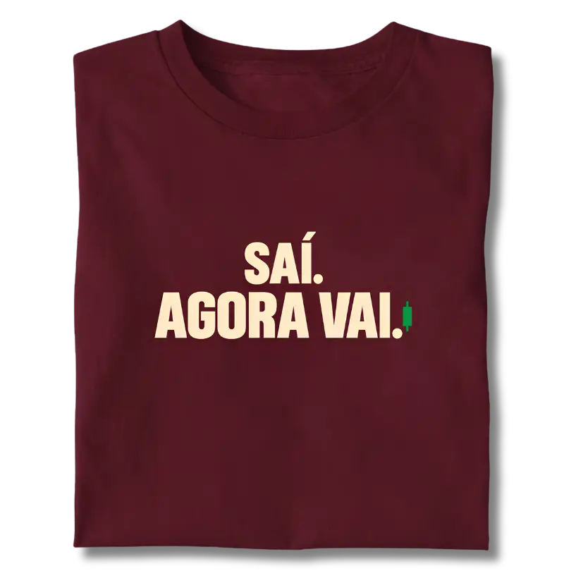 Camiseta Trader Saí, Agora Vai - Camiseta