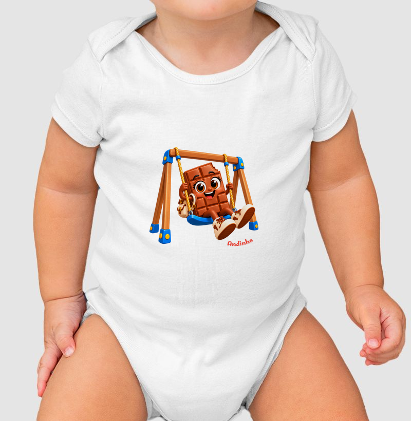 Andinho no Balanço - Body Infantil