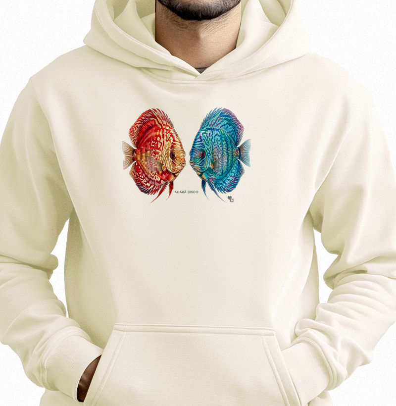 Peixes - Acarás - Moletom Hoodie
