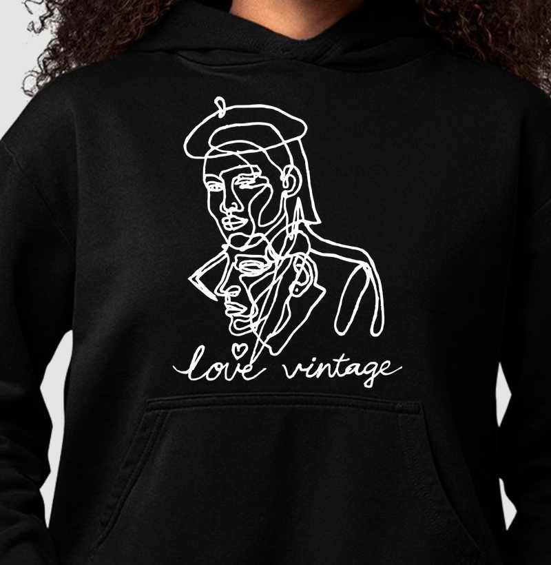 Hoodie Moletom Love Vintage