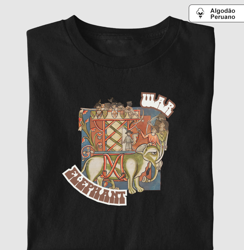 Camiseta Elefante de Guerra Medieval