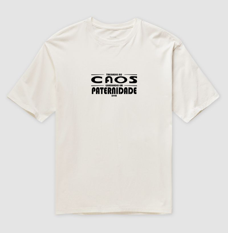 Especial Dia dos Pais - Camiseta Oversized Graduado em Paternidade