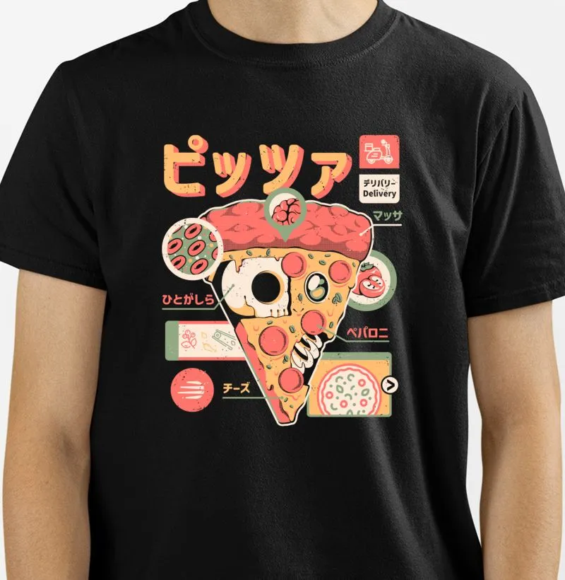 Camiseta Pizza Zombie