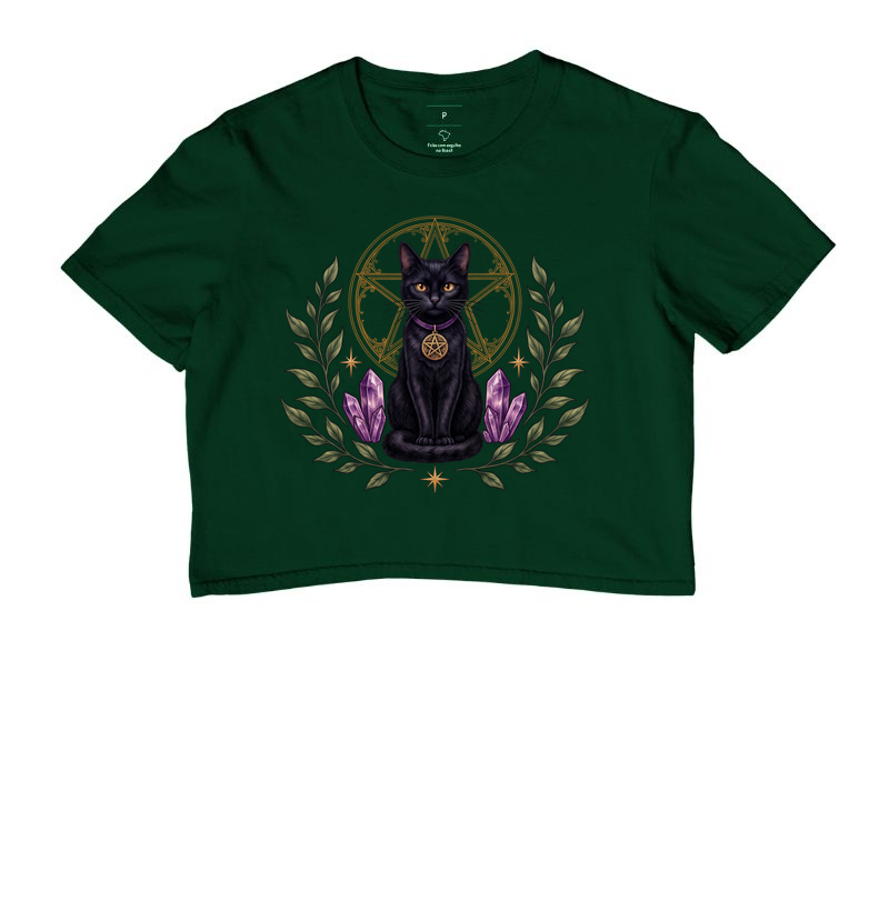 Black cat magic - Cropped