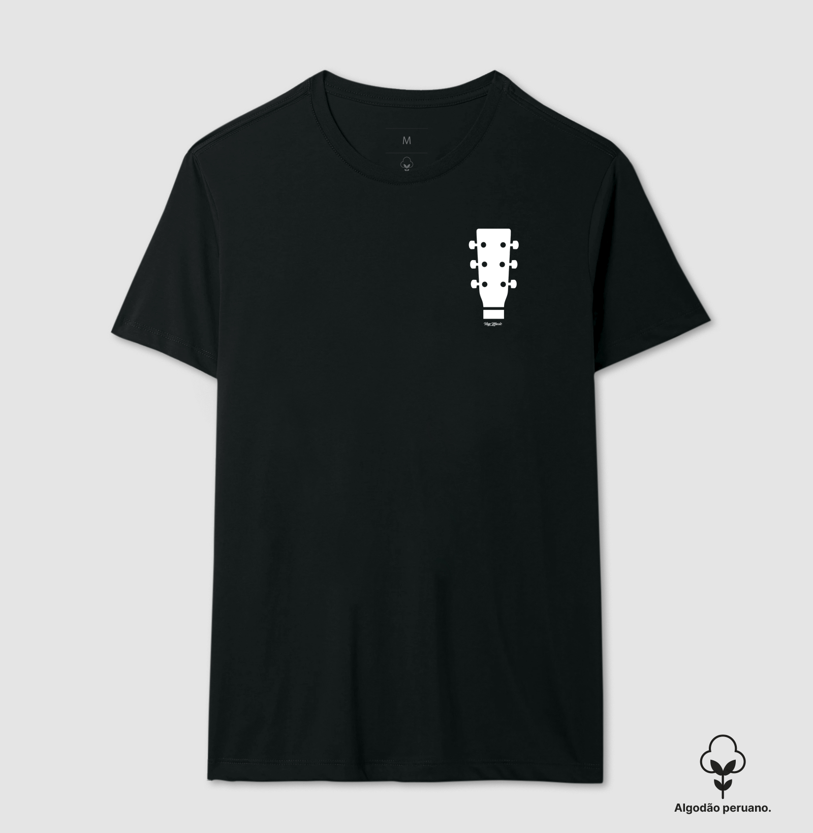 Violão Aço Minimalist 2 - Camiseta Algodão Peruano