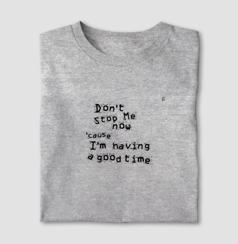 Don't stop me now...