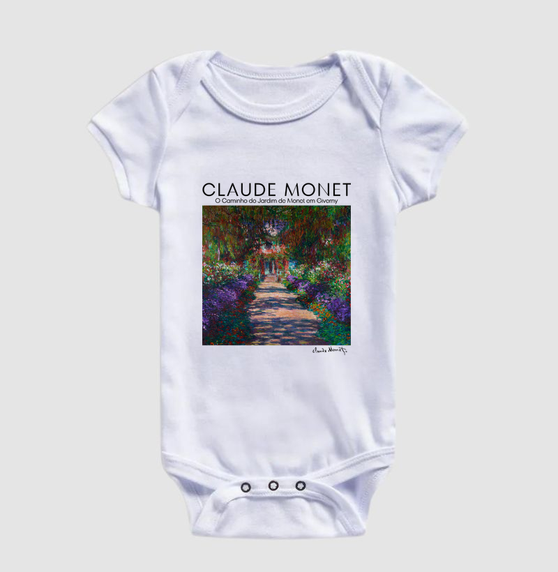 O Caminho do Jardim de Monet em Giverny (1902) - Claude Monet
