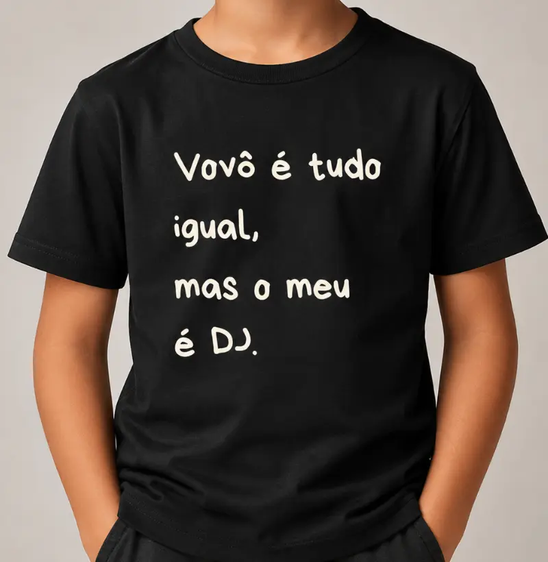 Vovô é tudo igual, mas o meu é DJ.