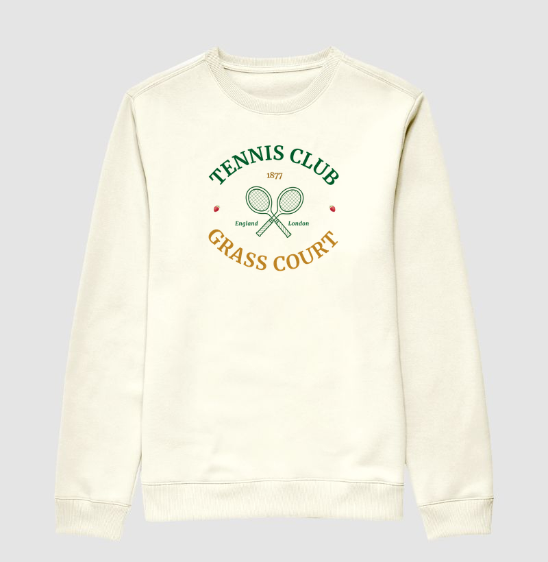 Tennis club - Grass Court - Moletom 