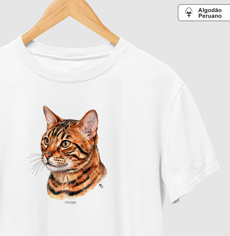Gatos - Toyger - Algodão Peruano