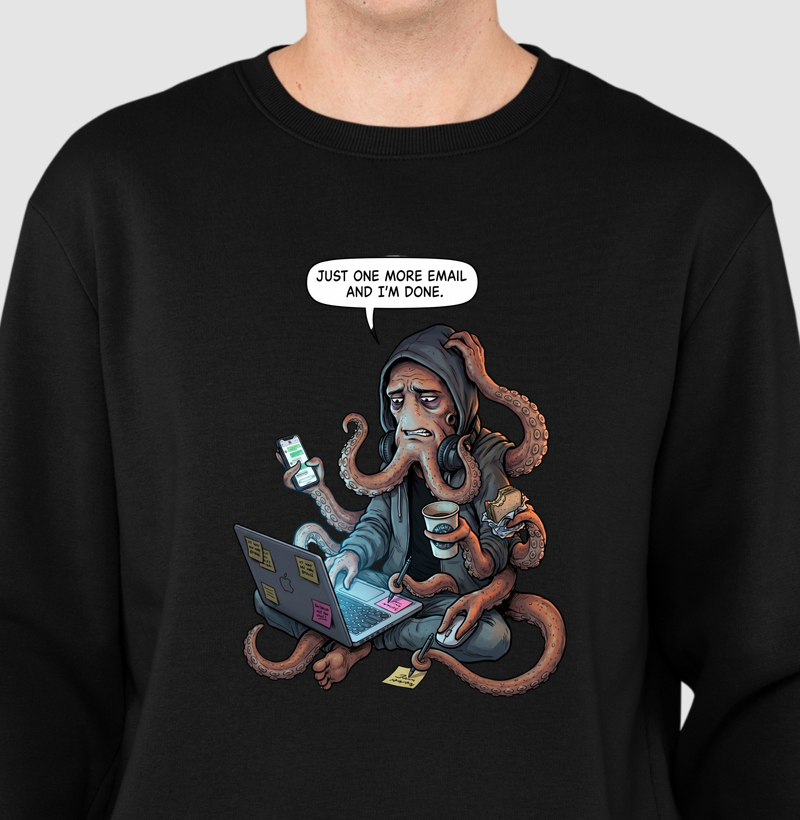 Moletom AROUA — Inbox Zero | Bicho Solto | Streetwear Moletom Algodão/Poliéster