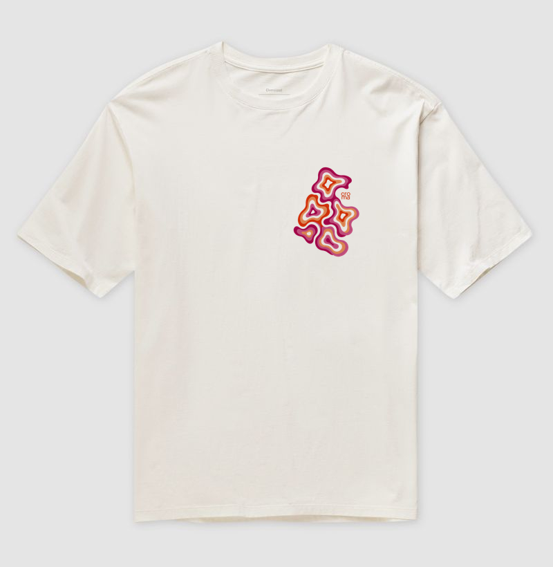 Camiseta Oversized Aquarela Pride 1.3