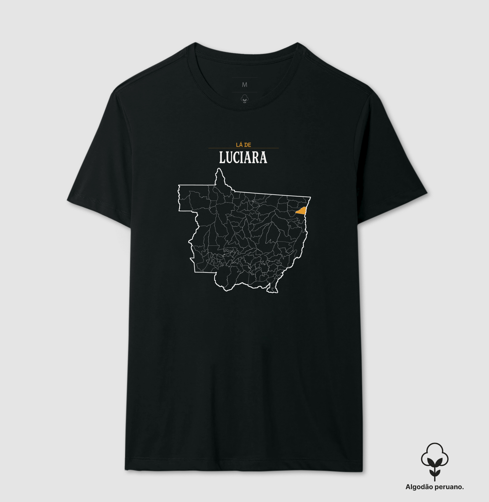 Luciara | Território MT - Camiseta Algodão Peruano