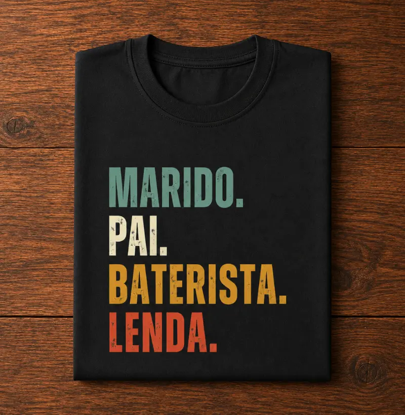 Marido. Pai. Baterista. Lenda.