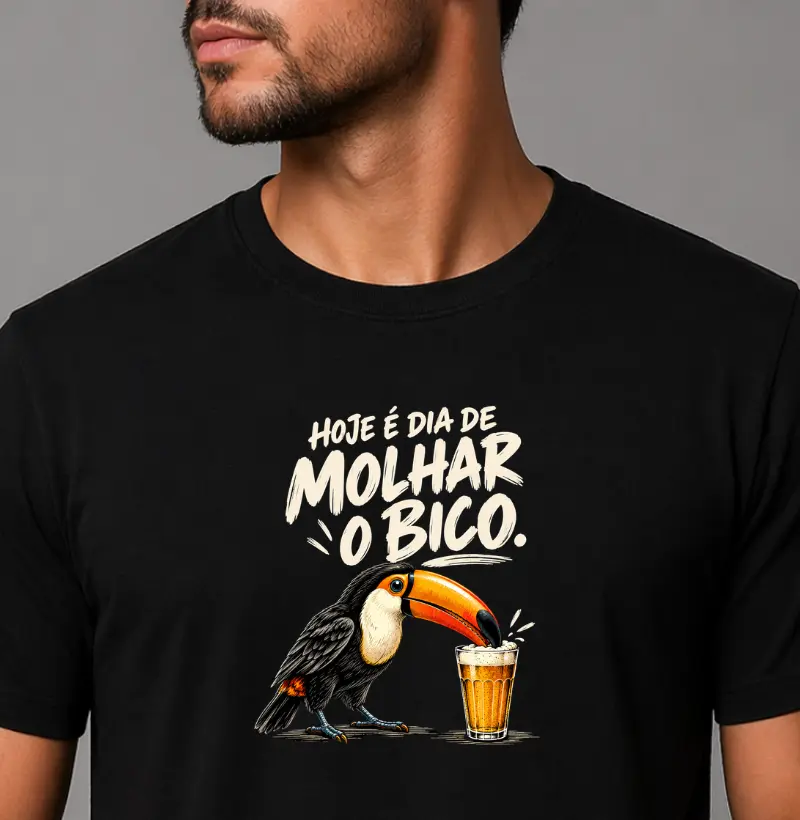 Hoje é dia de molhar o bico