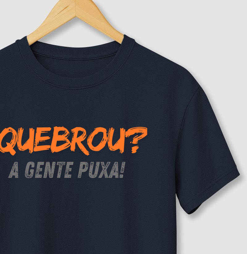 Quebrou a gente puxa