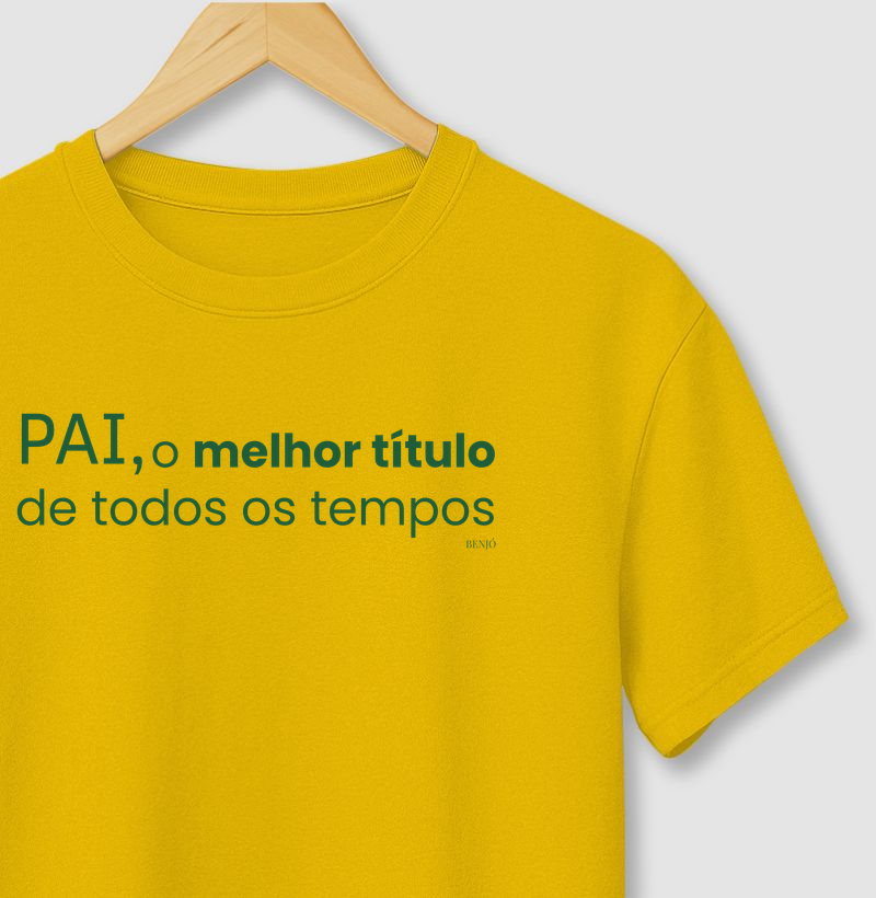 Pai, o melhor título