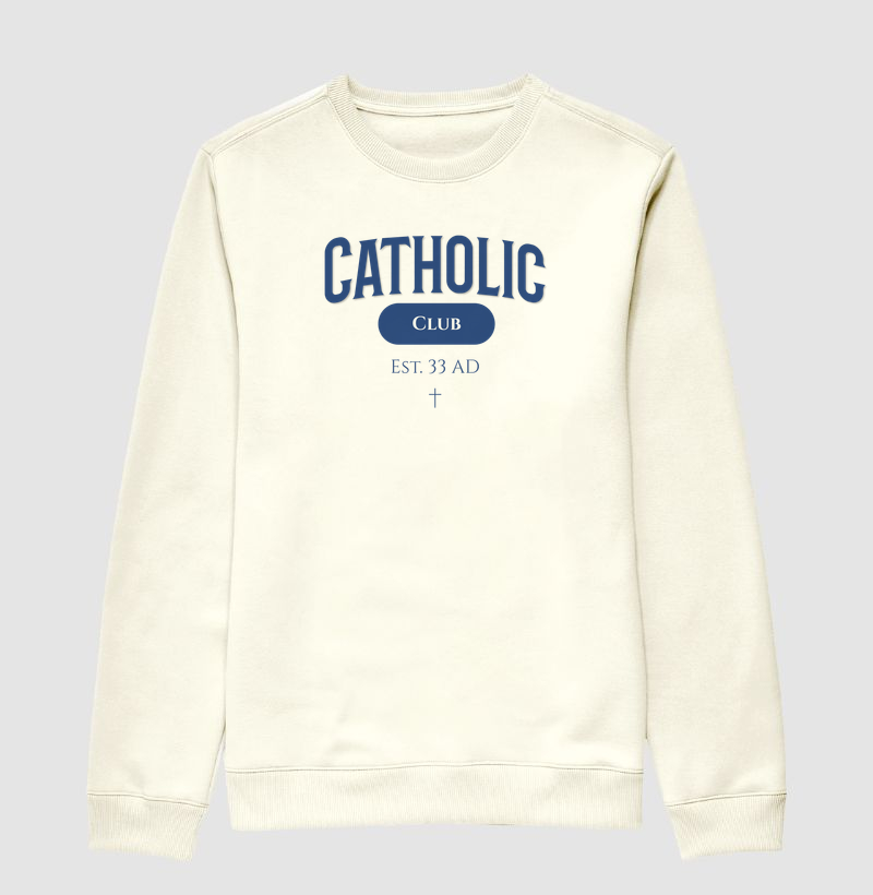 Suéter “Catholic Club”