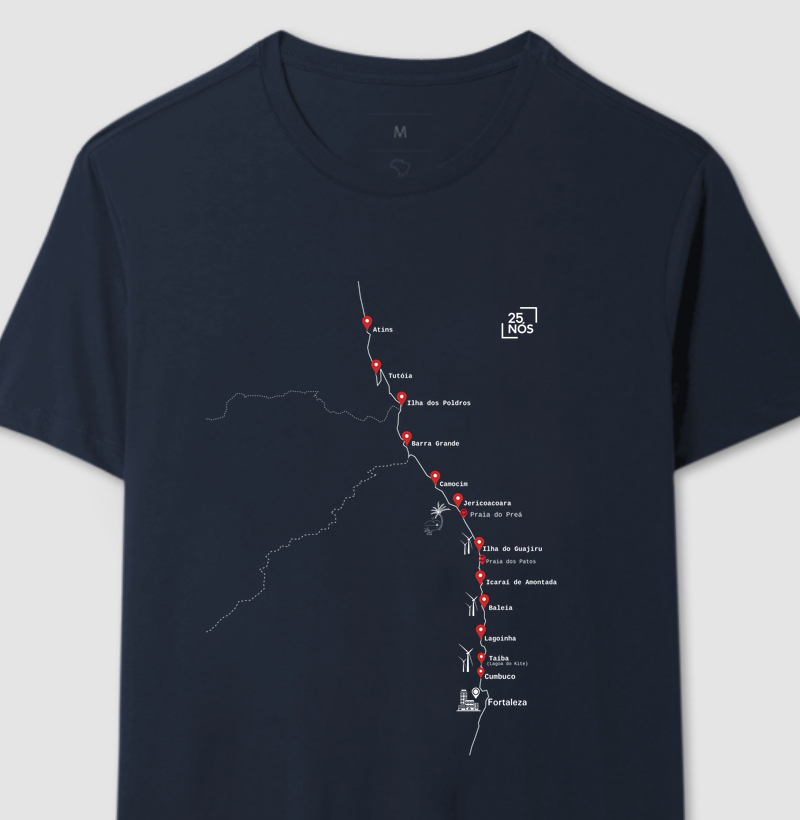 Downwind Cumbuco-Atins - Camiseta