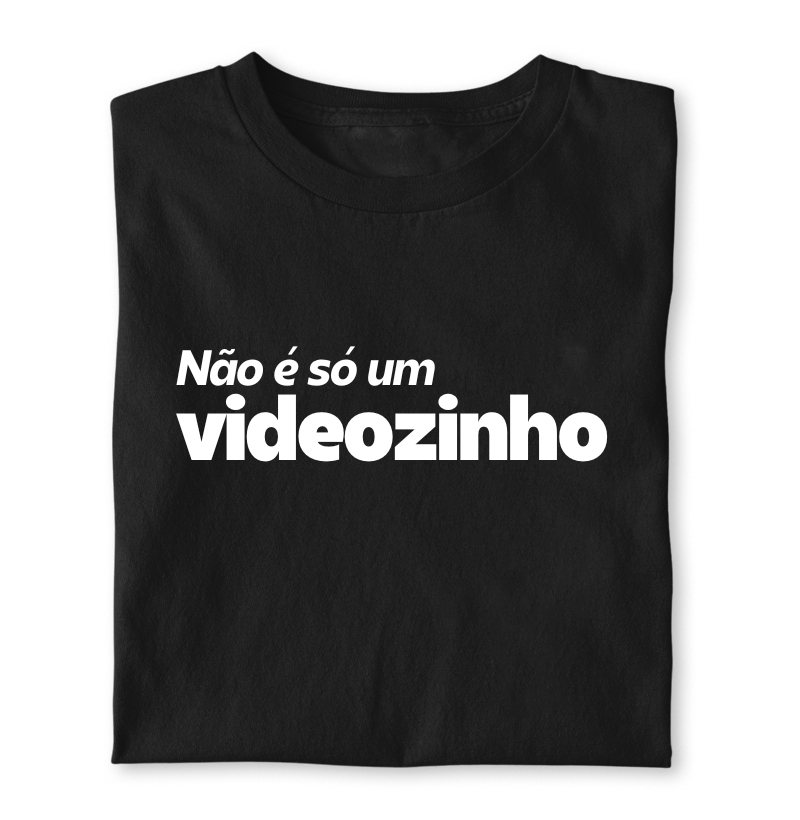 Não é só um videozinho minimalista