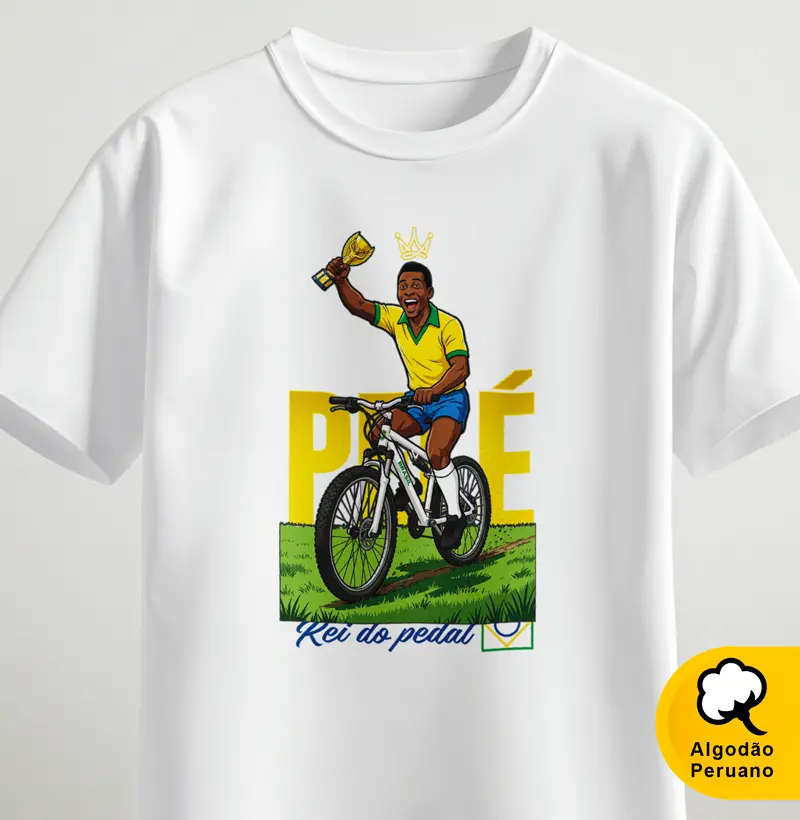 Pelé rei do pedal