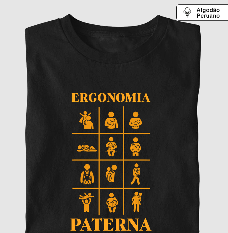 Ergonomia Paterna Algodão Peruano