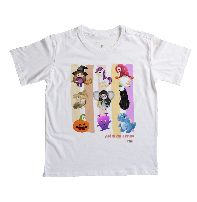 Camiseta Infantil Além da Lenda Maria Patuá