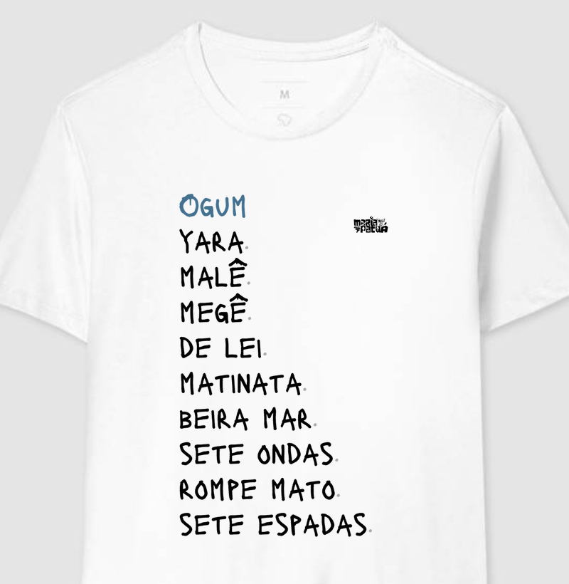 Faces de Ogum Blue Maria Patuá