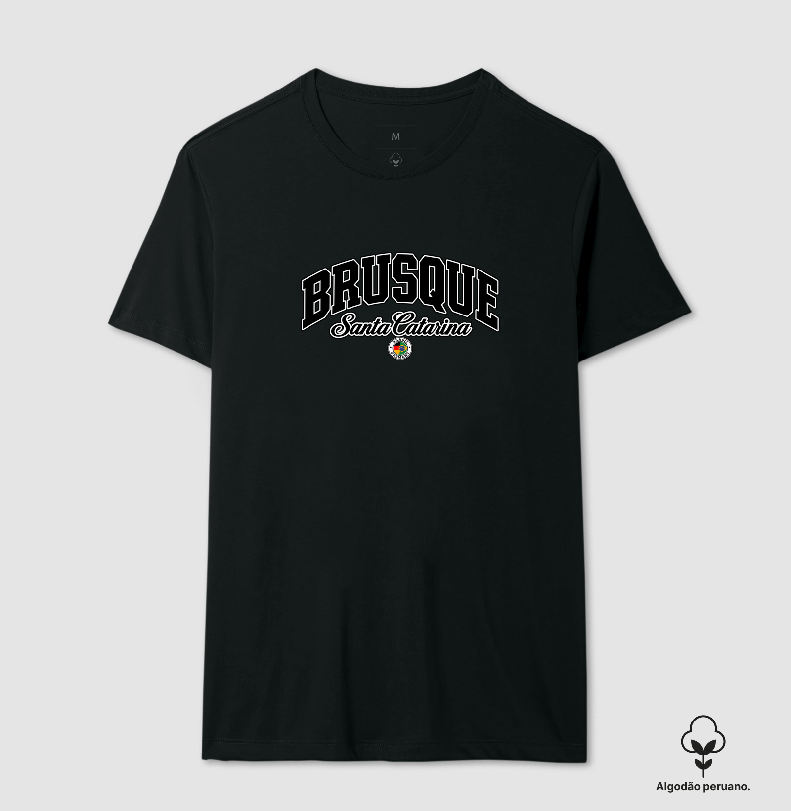 Brusque – Santa Catarina - Camiseta Algodão Peruano