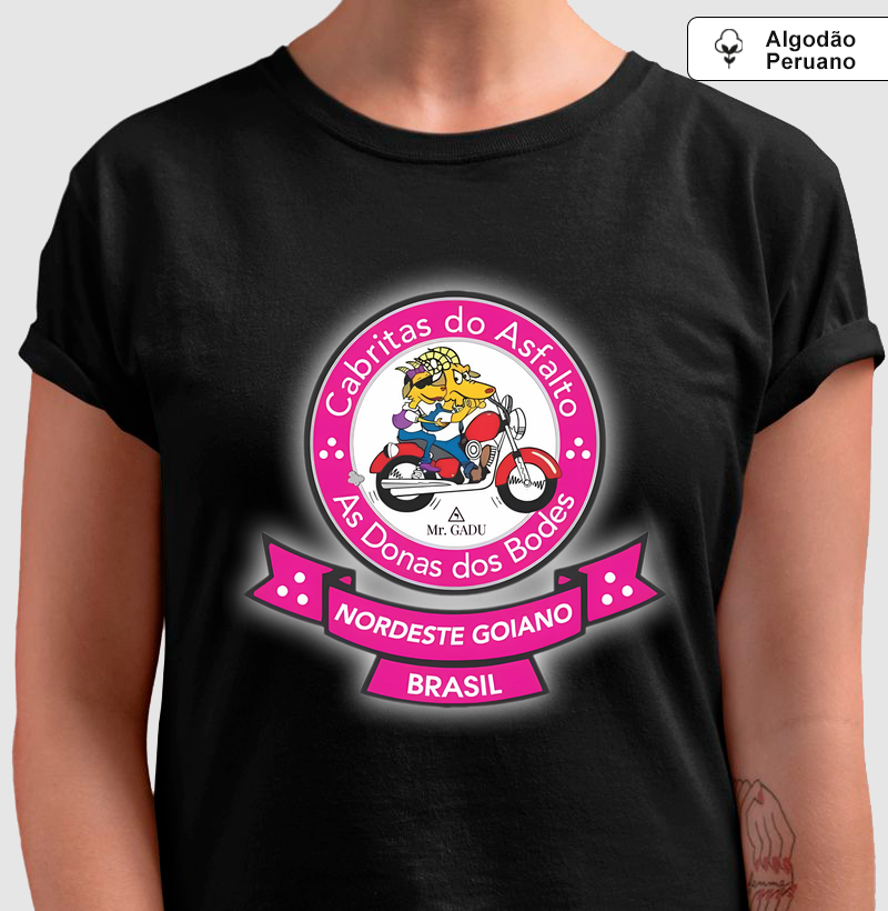 Camiseta Algodão Peruano Cabritas do Asfalto - Mr. GADU