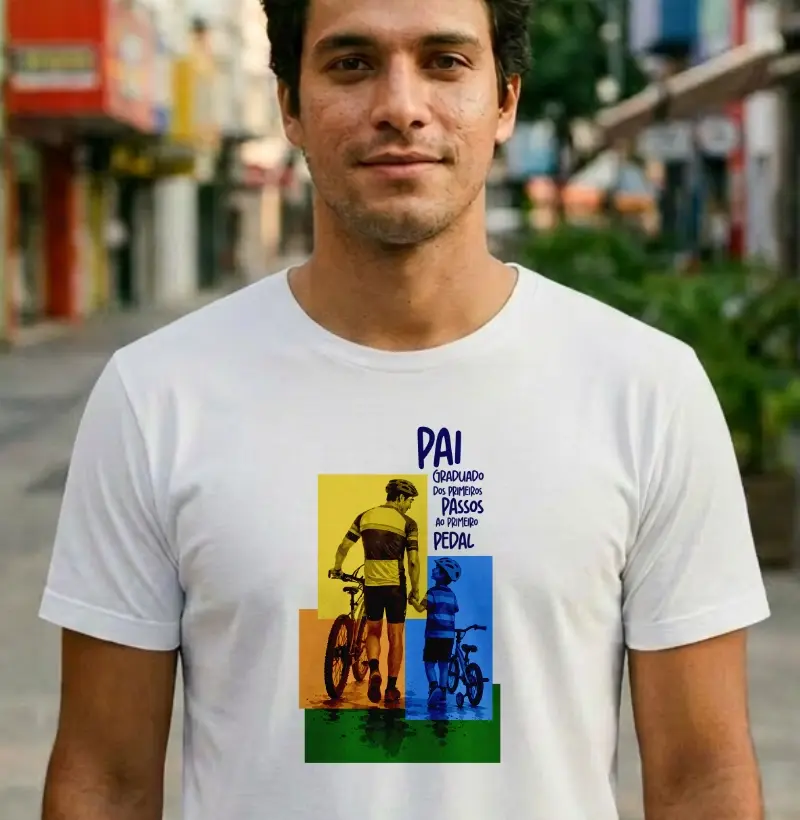 Camiseta Giro & Cadência | Pai Graduado