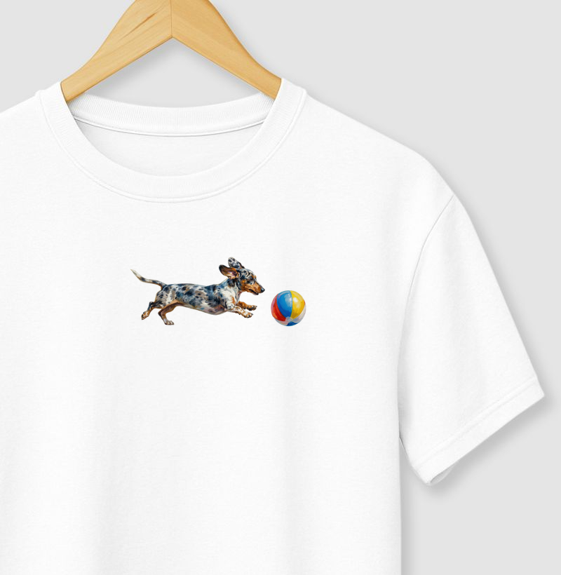 Dachshund Arlequim - Férias