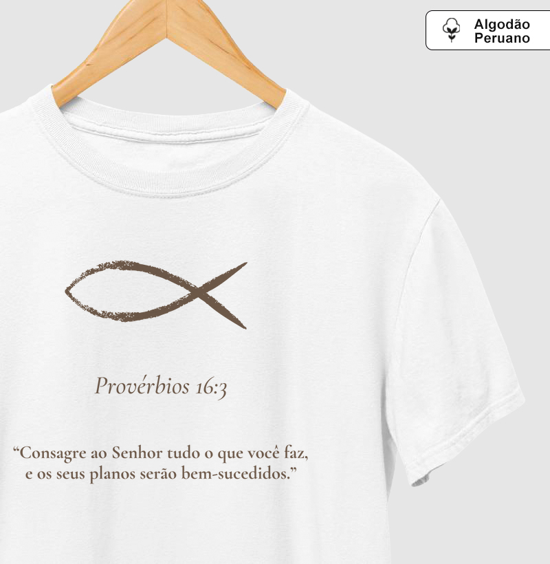 Camiseta Provérbios 16:3 Estampa 2
