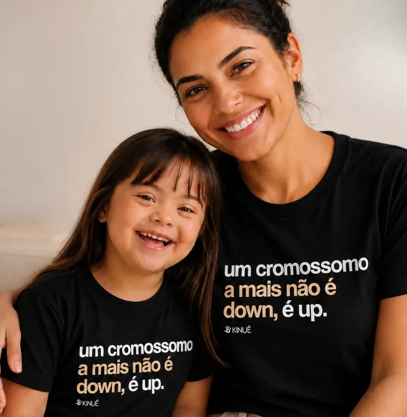 Um cromossomo a mais não é down, é UP - Síndrome de Down