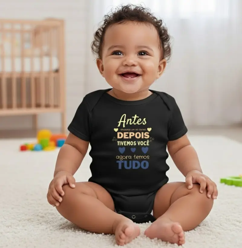 Body Bebê Com Você Temos Tudo