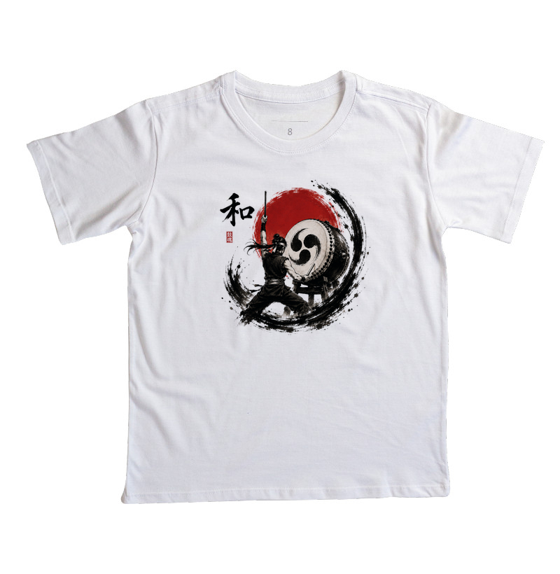 Força do Taiko - Camiseta Infantil
