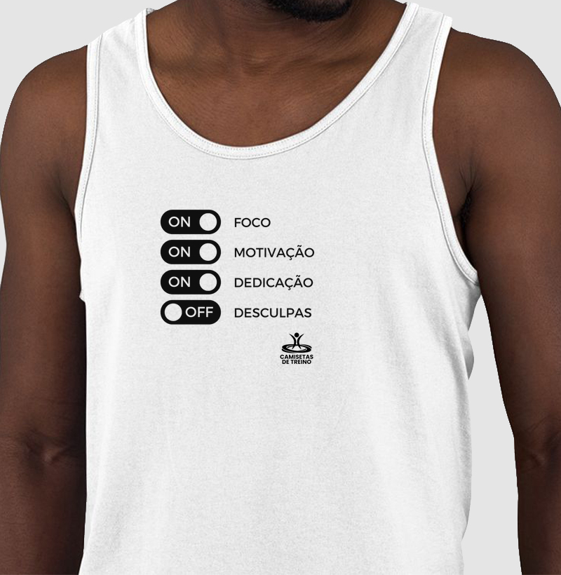 Foco, Motivação, Dedicação - ON, Desculpas - OFF