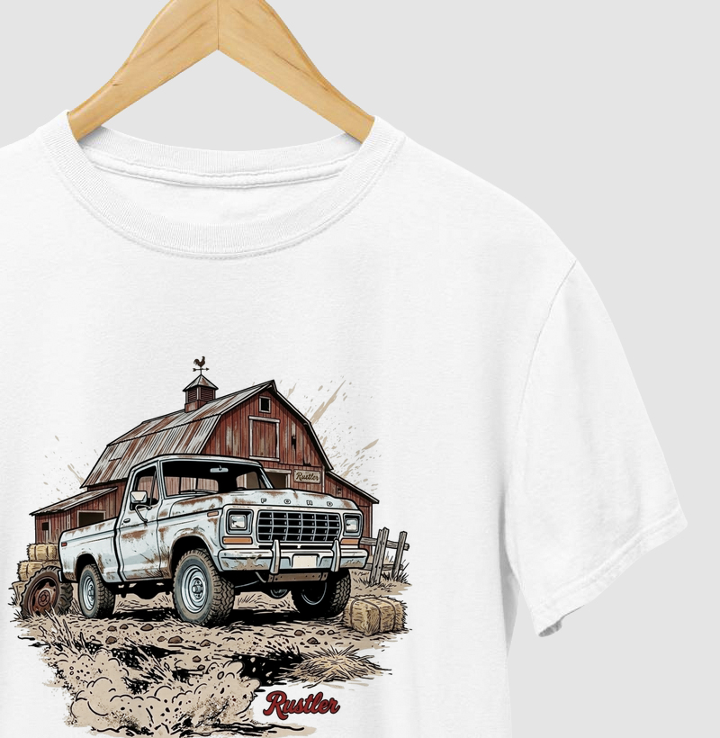 Camiseta Country Farm Truck Vintage – Old Ford Pickupruck