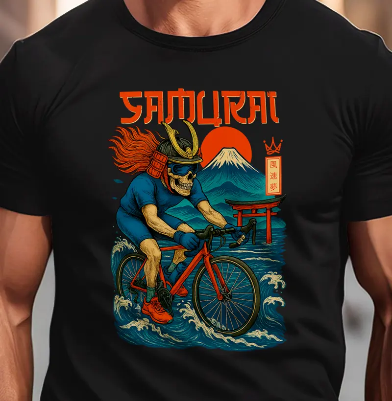 Samurai biker